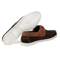 Mocassim Masculino Sapatênis Casual Sider Couro Leve JDK379