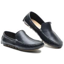 Mocassim Masculino Sapato Couro Casual Confortável Clássico Mocassim Masculino Sapato Couro Casual Confortável Clássico