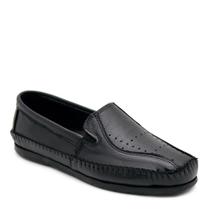 Mocassim Masculino Só Couro 100 Preto