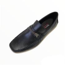 Mocassim Mocflex, Preto, REF. 5568