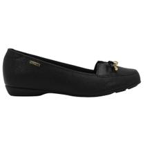 Mocassim Modare Preto Napa Snake Flex Mocassim Modare Preto Napa Snake Flex