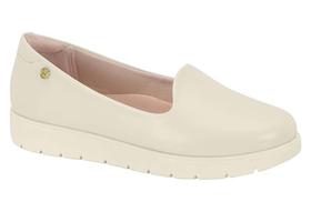 Mocassim Moleca Casual Feminino 5803.100 Branco Off