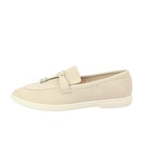 Mocassim Moleca Nobuck Calce Facil