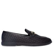 Mocassim Moleca Textura Matelassê Preto Mocassim Moleca Textura Matelassê Preto
