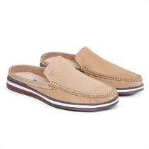 Mocassim Mule Nobuck Masculino Vancouver Clássico Preto