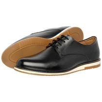 Mocassim Oxford Social Masculino Em Couro Mocflex 37 ao 44