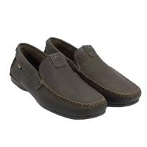 Mocassim Pegada Couro Cravo Washed - Marrom