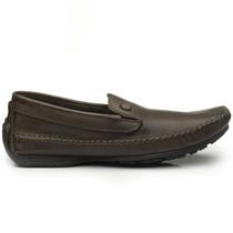 Mocassim Pegada Couro Masculino 140771