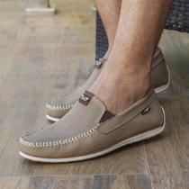 Mocassim Pegada Masculino Couro 142002 Mocassim Pegada Masculino Couro 142002