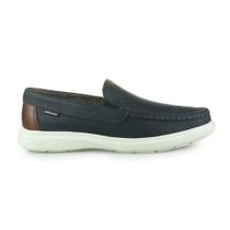 Mocassim Pegada Masculino /Couro-BLUE