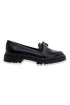 Mocassim Preto Detalhes Em Brilho Moleca Mocassim Preto Detalhes Em Brilho Moleca