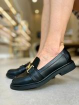 Mocassim Preto Mary Mocassim Preto Mary