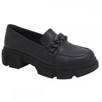 Mocassim Quiz 61-1747-47 Loafer Tratorado Feminino