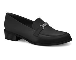 Mocassim Ramarim Feminino Salto Bloco Fivela 2416101
