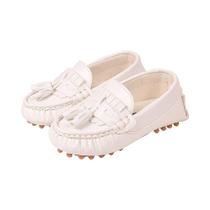 Mocassim Romântica Calçados Bebe Batizado Branco