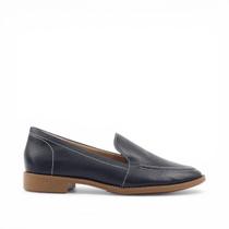 Mocassim Salto Bloco Couro