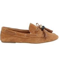 Mocassim Santa Flor Camurça com Tassel 100292070