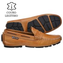 Mocassim Sapatilha Drive Masculino Em Couro 9 Opções de Cores