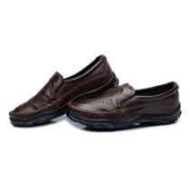Mocassim sapatilha Marrom masculina Mocassim sapatilha Marrom masculina