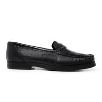 Mocassim Sapatilha Masculina Dockside De Couro Preto Básico Mocassim Sapatilha Masculina Dockside De Couro Preto Básico