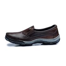 Mocassim Sapatilha Masculino couro pala lisa