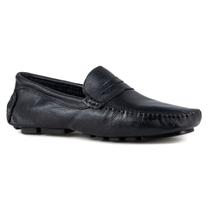 Mocassim Sapatilha Masculino Sapato Design Casual Confortável Elegante Couro Macio Dia a Dia