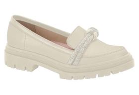 Mocassim Sapato Moleca De Strass Feminino Tratorado 5775107
