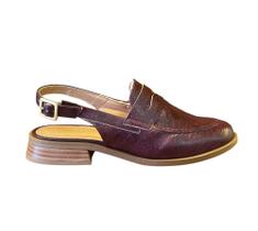 Mocassim Sling Back feminino Malbeck Labourê