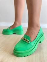 Mocassim Tratorado Feminino Com Corrente Confort Color Mocassim Tratorado Feminino Com Corrente Confort Color