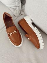 Mocassim Tratorado Fivela Caramelo Mocassim Tratorado Fivela Caramelo