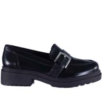 Mocassim Via Marte Feminino 246-001 Preto