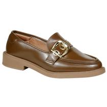 Mocassim Vizzano Sapato Feminino Fivela Casual 1453.104 Mocassim Vizzano Sapato Feminino Fivela Casual 1453.104