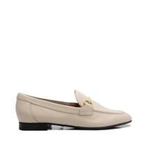 Mocassim Wirth Couro Creme