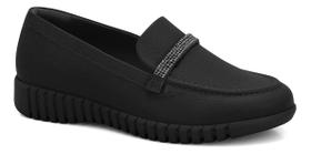 Mocassin Feminino Comfortflex Em Couro Legitimo 24-76303