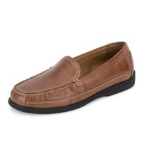 Mocassino casual de couro Shoe Dockers Catalina para homens Saddle Tan Mocassino casual de couro Shoe Dockers Catalina para homens Saddle Tan