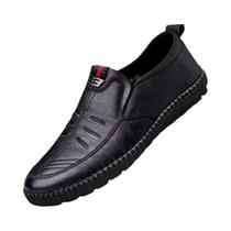 Mocassins Masculinos de Couro - Antiderrapantes, Respiráveis e Confortáveis para Caminhada e Dirigir Mocassins Masculinos de Couro - Antiderrapantes, Respiráveis e Confortáveis para Caminhada e Dirigir