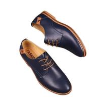 Mocassins Masculinos De Tamanho Grande Com Cadarço, Estilo Coreano Casual E Moderno Para