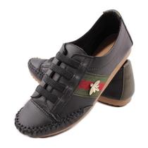 Mocatênis Mocassim Tênis Feminino Confort Elástico Macio Casual