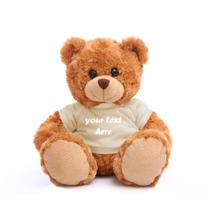 Mocha de ursinho de pelúcia Plushland Teddy Bear 28 cm para todas as idades