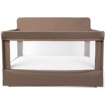 Mocha orgânica Crib & Playard Baby Delight Lunaire em tamanho real Mocha orgânica Crib & Playard Baby Delight Lunaire em tamanho real