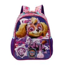 Mochila 16 Paw Patrol - Fillme R2 - 11792 - Artigo Escolar Mochila 16 Paw Patrol - Fillme R2 - 11792 - Artigo Escolar