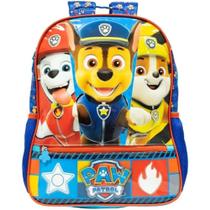 Mochila 16 Paw Patrol R - 10792 - Artigo Escolar Mochila 16 Paw Patrol R - 10792 - Artigo Escolar