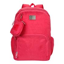 Mochila 16 Xeryus Trendy - 14439 - Pink - Artigo Escolar Mochila 16 Xeryus Trendy - 14439 - Pink - Artigo Escolar