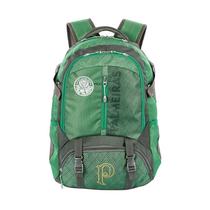 Mochila 2 Compartimentos Porta Tênis Palmeiras Y01 - Verde e Cinza