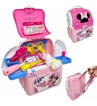 Mochila 2 X 1 Kit Play Set Minnie Medico Multikids - Br1297