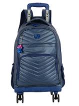 Mochila 2em1 4 Rodas Costas 360 Graus Metalizada Up4You