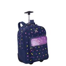 Mochila 2Em1 Rodas E Costas Capricho Original Sestini