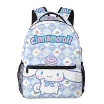 Mochila 2HB Kawaii Cartoon para laptop casual de viagem roxa