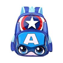 Mochila 3D À Prova D'água Para Meninos, Mochila Escolar Disney Com Vários Bolsos, Bolsa Casual Para