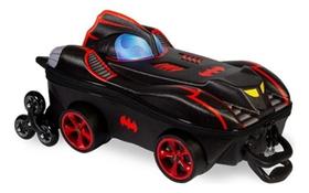 Mochila 3D Com Rodinhas Batman Chrome Wheels Marca Max Toys